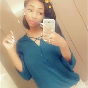 Classy Forest Green Top